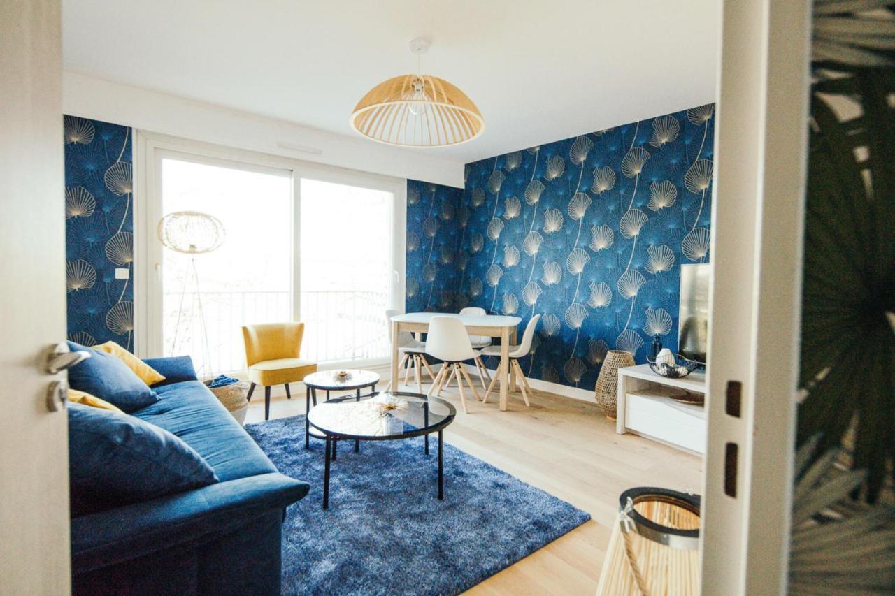 The Rhuys - Cosy-Balcony With Superb Loire View - All On Foot - Parking Lejlighed Nantes Eksteriør billede